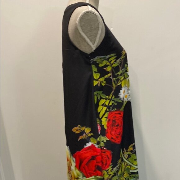 Floral Sheath Midi Dress for Weddings SMALL MEDIUM FIT - Picture 10 of 13